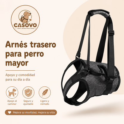 Arnés de ayuda trasero para perros