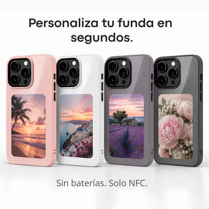 Funda con tecnología de transmisión de imagen